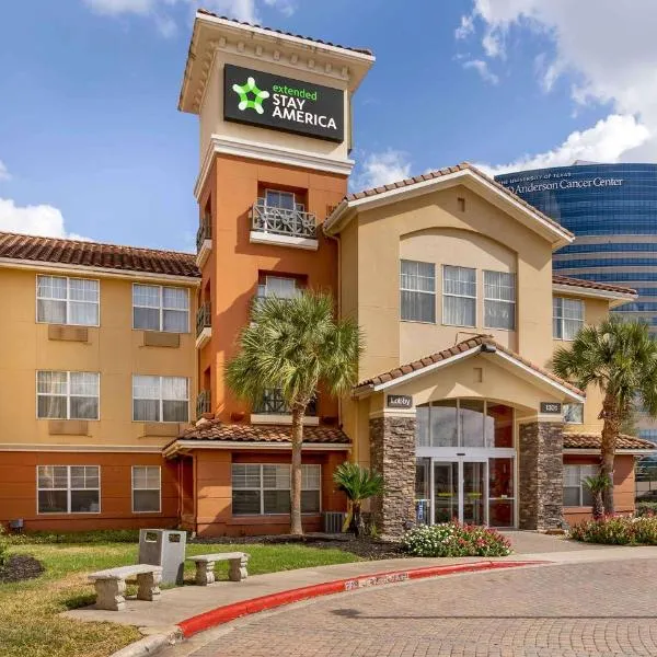 美国长住酒店-休斯顿-医学中心-NRG公园-布雷斯伍德大道，位于休斯顿的酒店