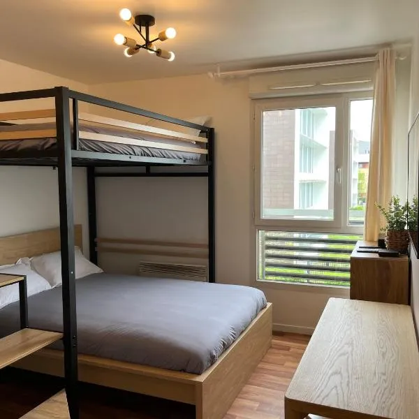 Cosy studio Disney-Paris-RER A，位于蒙泰夫兰的酒店