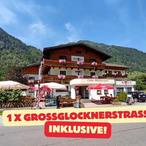 Hotel Wasserfall - including Summercard，位于大格洛克纳山道旁富施的酒店