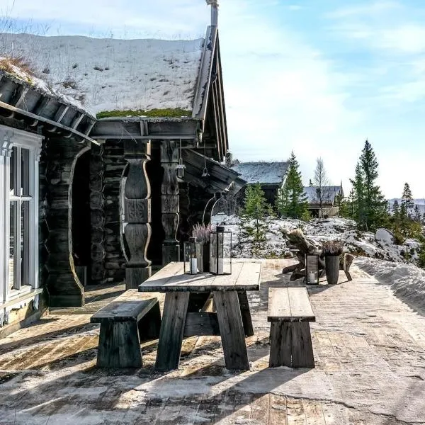 Large and cozy family cabin with sauna，位于特吕西尔的酒店