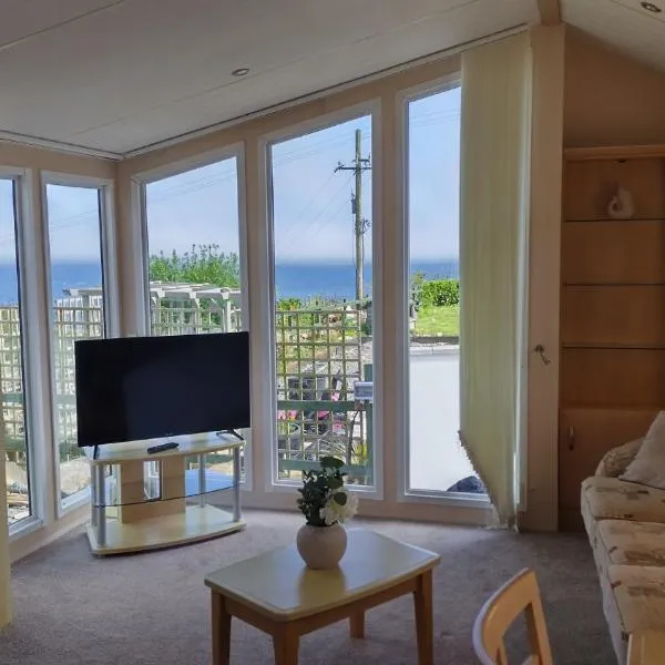 Seaside chalet in Ardmore with breathtaking views，位于阿德莫尔的酒店