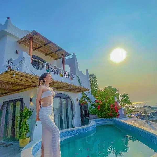 Santa Fe House - Gành Đá Đĩa，位于Phú Hạnh (5)的酒店