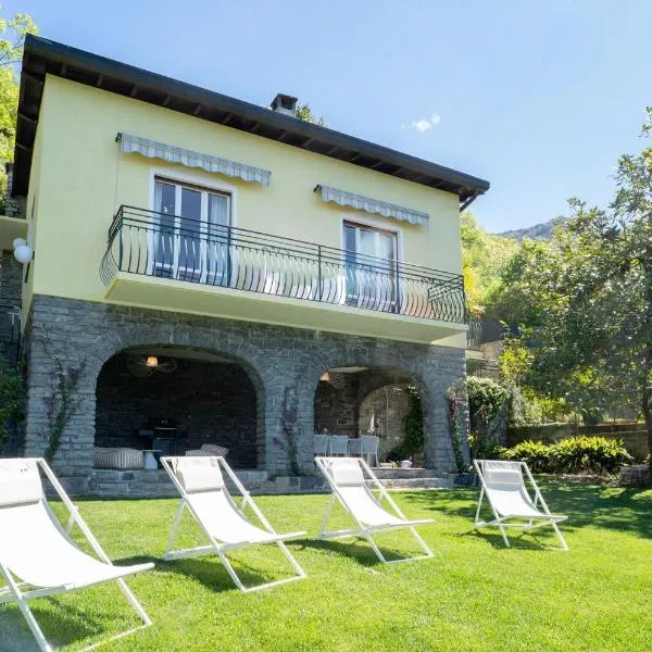 Casa di Lou - Panoramic villa in Perledo，位于佩尔莱多的酒店