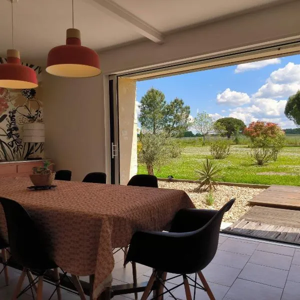 LES BOHEMIELLES 4**** Cottage MARTIN，位于Cartelègue的酒店