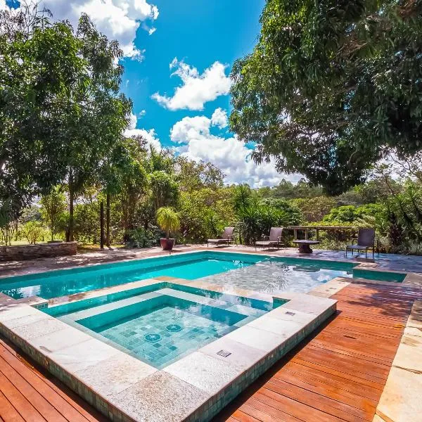 Pousada Solar dos Pireneus，位于皮雷诺波利斯的酒店