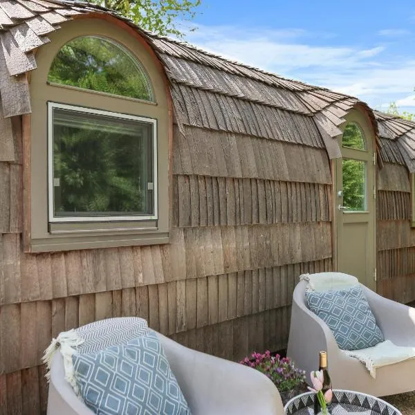 Iglucraft Tiny Haus im Naheland I Grill I Wasserspielpatz I W-LAN，位于Heddesheim的酒店