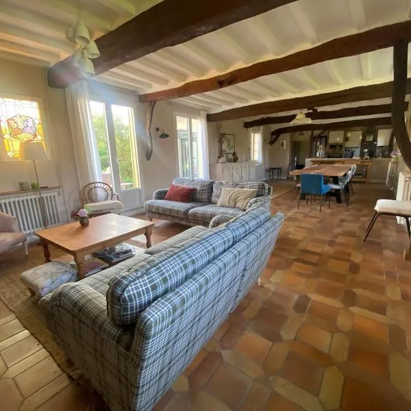 L'Acanthe, Family home in Baie de Somme，位于Lamotte-Buleux的酒店