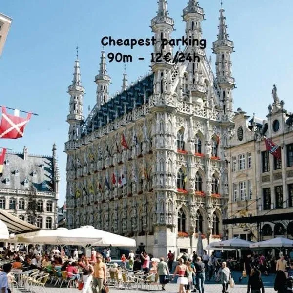 Cosy Boutique hotel leuven - self check in with airco !!!，位于鲁汶的酒店