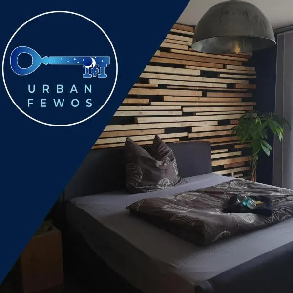 Black & Wood Design FeWo im Zentrum，位于科特布斯的酒店