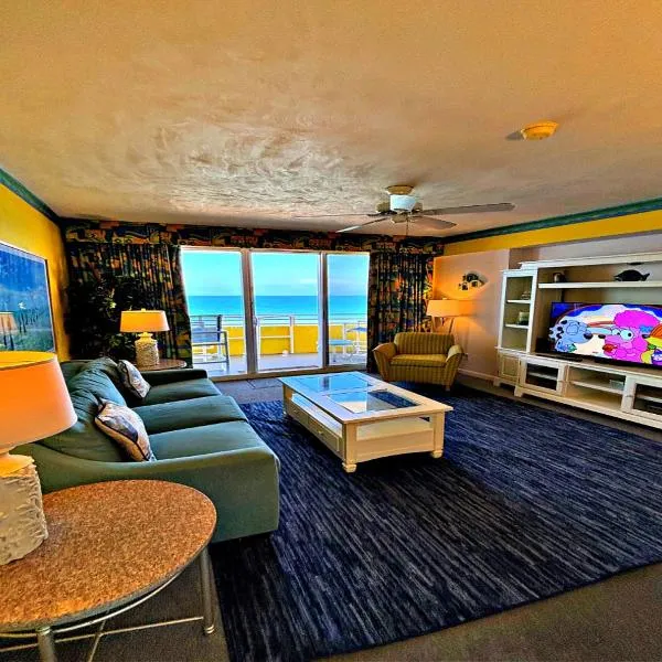 16th Floor 1 BR Resort Condo Direct Oceanfront Wyndham Ocean Walk Resort Daytona Beach 1606，位于代托纳海滩的酒店