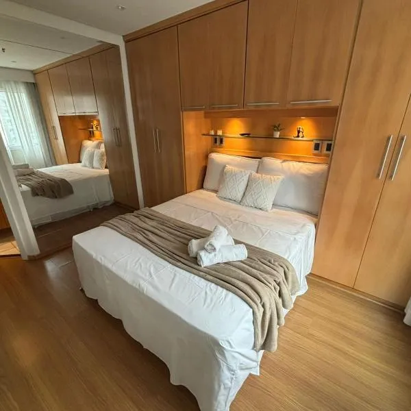 FlatScape 1509 - Flat Aconchegante no Coração da Vila Olímpia，位于圣保罗的酒店