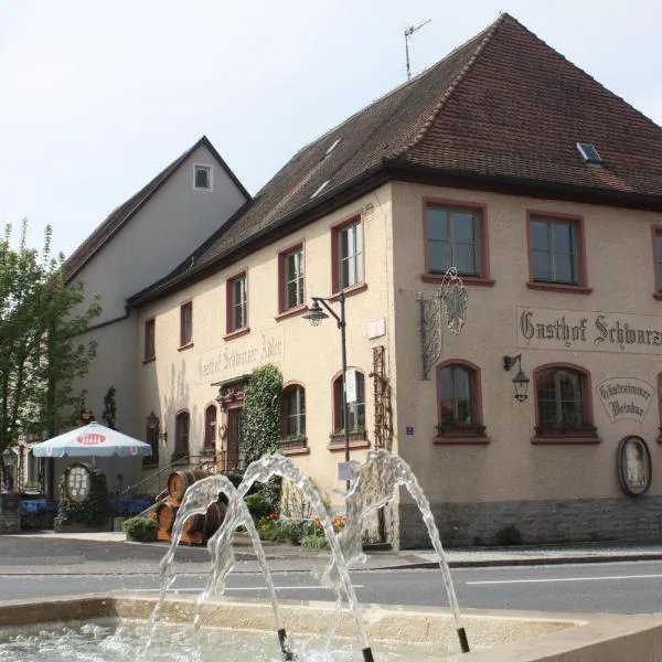 Schwarzer Adler - Hotel Garni，位于Sugenheim的酒店