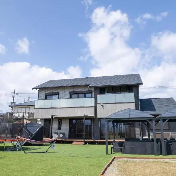 海の見える一棟貸切リゾートヴィラ hau'oli，位于Ōdake的酒店