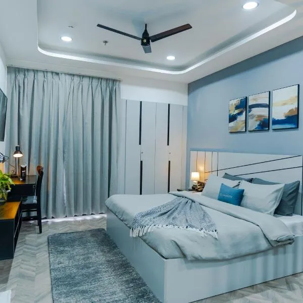 BedChambers Serviced Apartments, Golf Course Road, Gurgaon，位于古尔冈的酒店