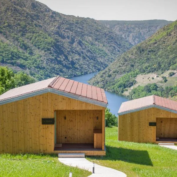 Cabañas Ribeira Sacra，位于帕拉达德西尔的酒店