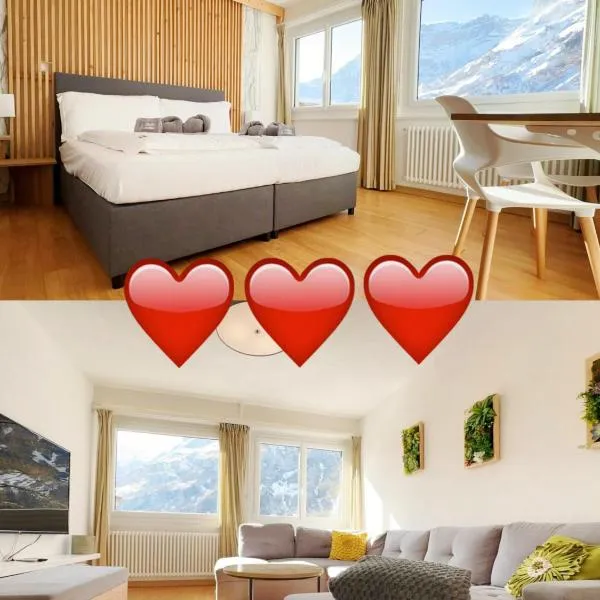 Center, Sauna, View - Haus LINARIA，位于洛伊克巴德的酒店