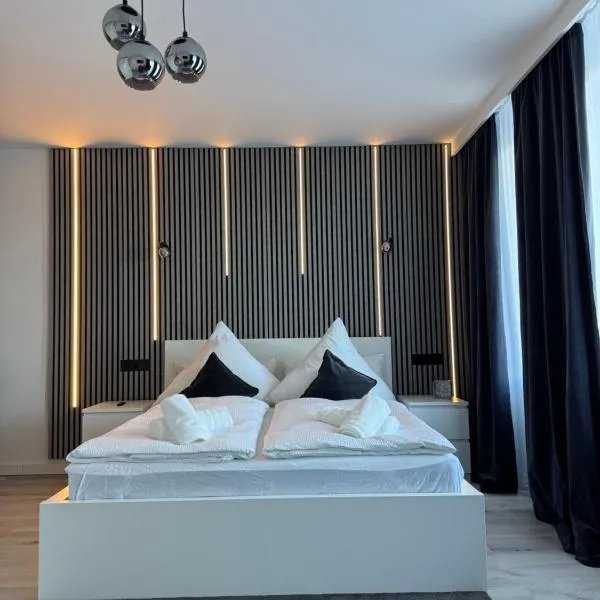Atlantic 003- Exclusive Ferienwohnung mit Pool, Sauna und Fitnessbereich im Haus，位于库克斯港的酒店