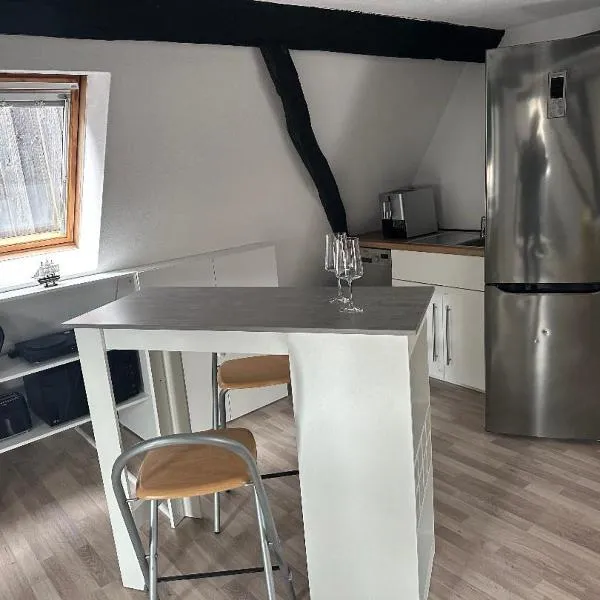 Loftcharakter unter historischem Gebälk，位于Nidderau的酒店