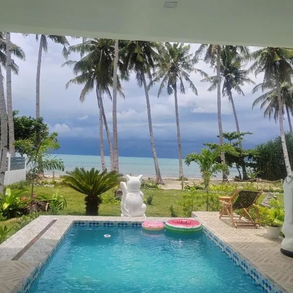 PRIVATE VILLA FRONT BEACH Infinity Pool，位于圣维森特的酒店