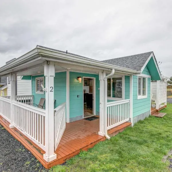 Mermaid Cottage 1-bedroom beach cottage，位于Grayland的酒店