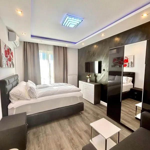 Renovierte und klimatisierte 70qm City-Wohnung mit Balkon，位于萨尔布吕肯的酒店