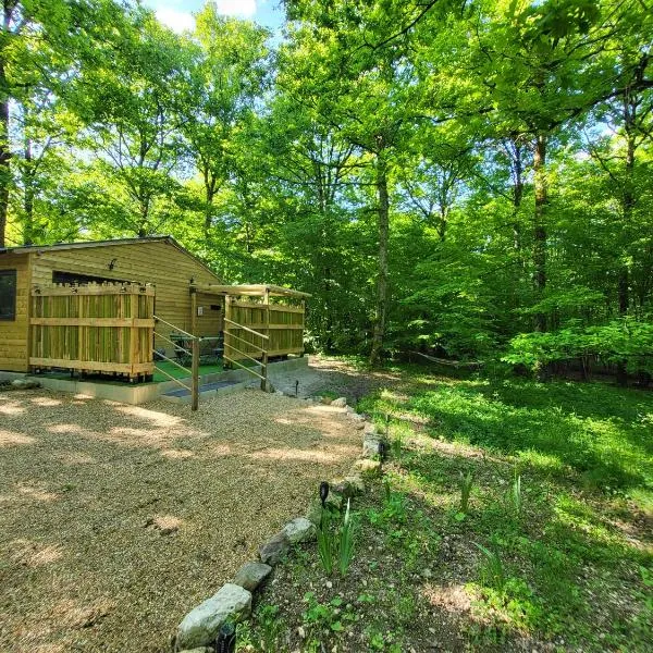 Cabanes en Loire, Gite & SPA en pleine nature，位于Veuzain-sur-Loire的酒店