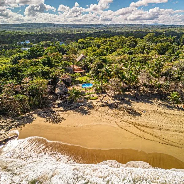 Cabarete Ecolodge Maravilla Beachfront,Encuentro, Surf, Kite，位于喀巴里特的酒店