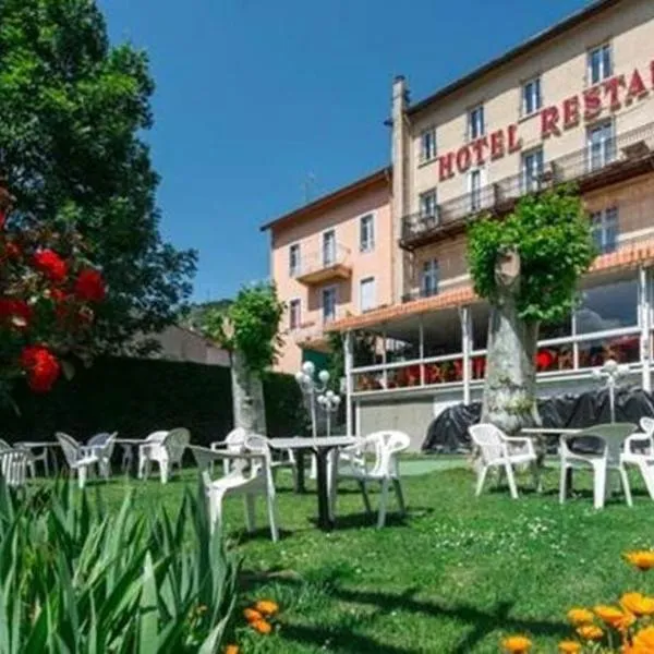 Logis Hôtel Restaurant de la Poste，位于阿列日河畔的塔拉斯孔的酒店