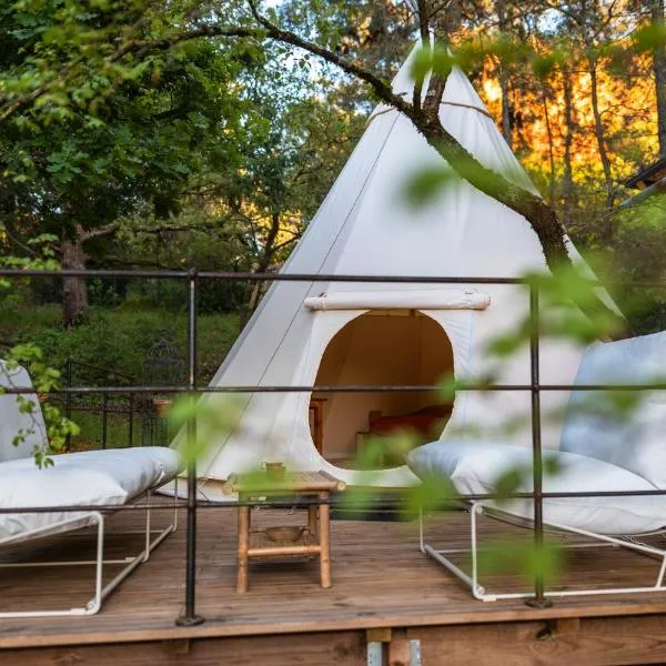 Tipi à Roussillon，位于鲁西永的酒店