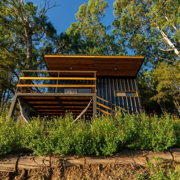 Complejo de Cabañas Eco-sustentables - La escondida -，位于圣萨尔瓦多德朱的酒店