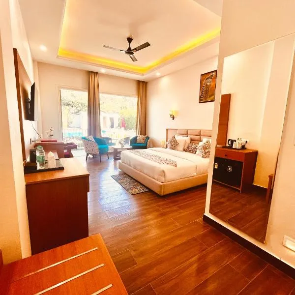 The Woods Farmhouse Resort, Jim Corbett - A beautiful wellness resort in the lap of nature，位于兰纳加的酒店