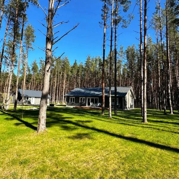 Reigi Village Holiday Home with Sauna & HotTub，位于Reigi的酒店