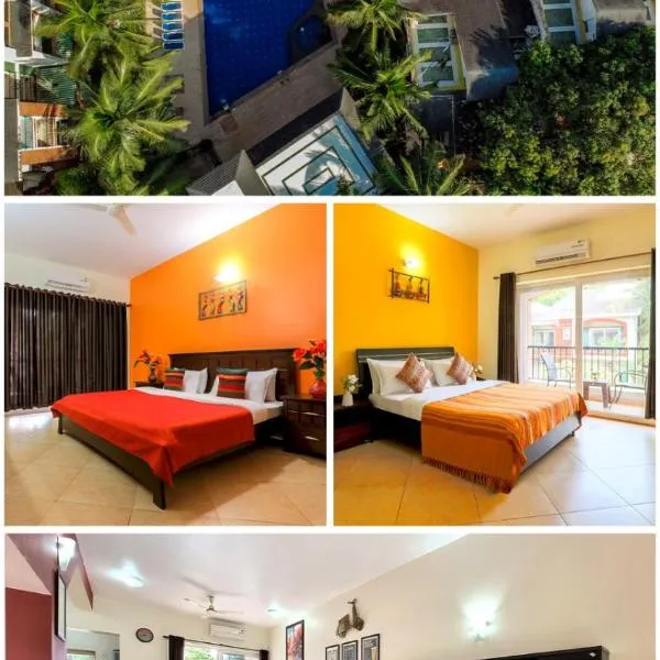 La Goa Villa - 4BHK, Baga，位于巴加的酒店