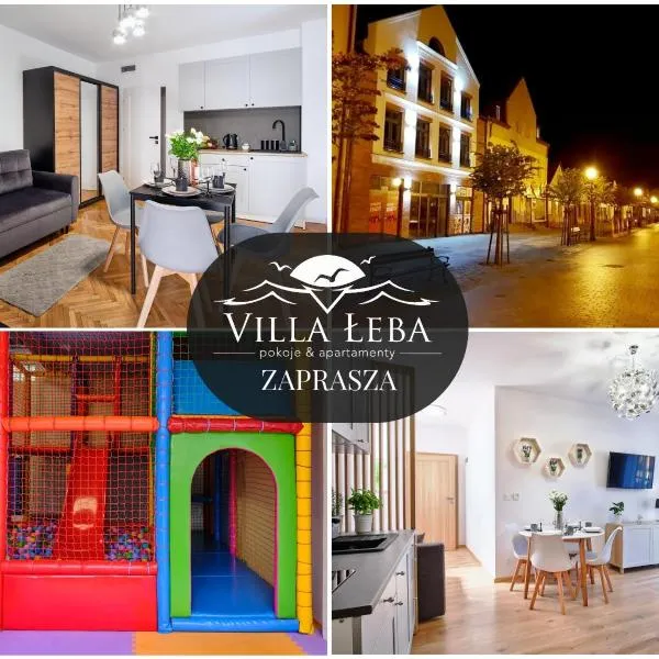 Villa Łeba Pokoje & Apartamenty，位于韦巴的酒店
