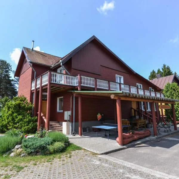 Nakvynė prie ežero Akmenėlis，位于Dyviliškiai的酒店