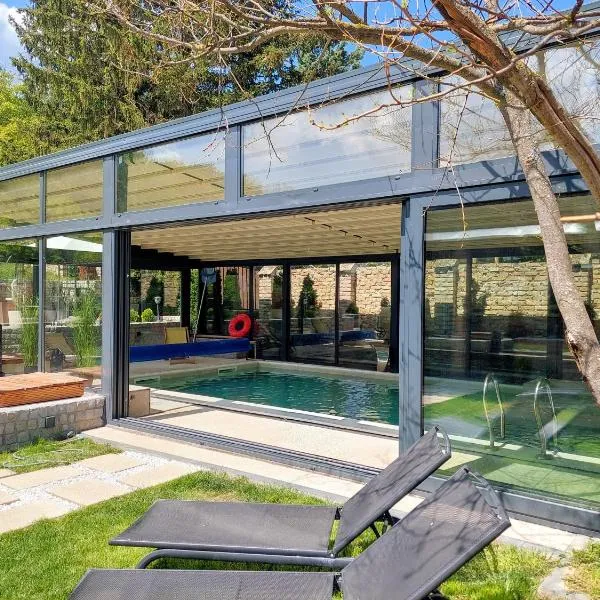 Vila MP Banstol 4*- Brdež do, Fruška gora，位于Inđija的酒店