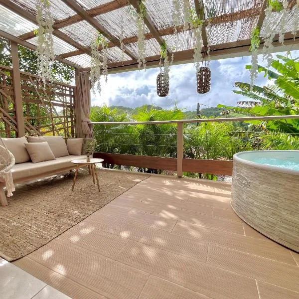 Cocon des jardins - Bungalow & SPA，位于Gros-Morne的酒店