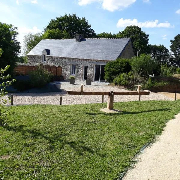 Gite Hermine Longère en campagne，位于Évellys的酒店