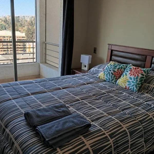 Departamento Viña Centro，位于维纳德马的酒店