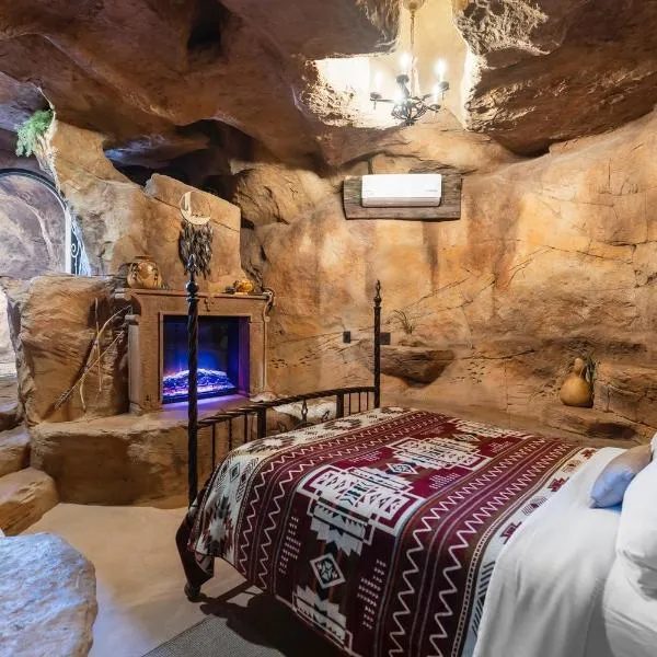 Cave Dwellers- Zions' Only Hand-Sculpted Cave，位于Cane Beds的酒店