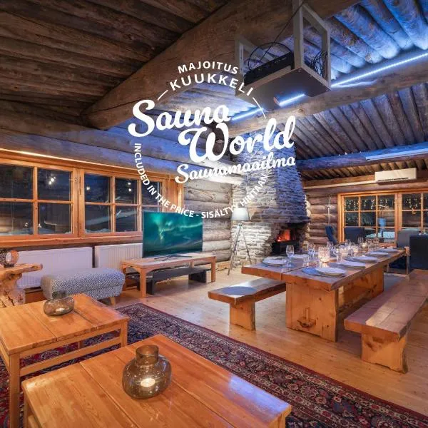 Kuukkeli Log Houses Aurora Resort，位于萨利色尔卡的酒店