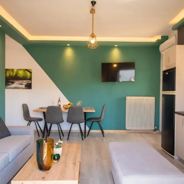 ikosapartments-family，位于Perdika的酒店