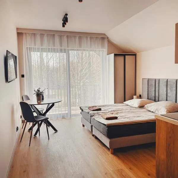 Beztroska Zatoka - ośrodek wypoczynkowy Jacuzzi & Sauna，位于Połajewo的酒店