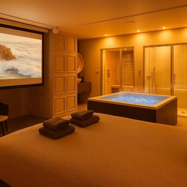 Appartement avec Jacuzzi Sauna & Home Cinéma - Nid d'Angers，位于昂热的酒店