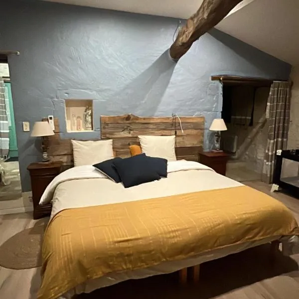 Chambre à louer 35m2 ,calme et piscine,Sud Charente，位于Bardenac的酒店