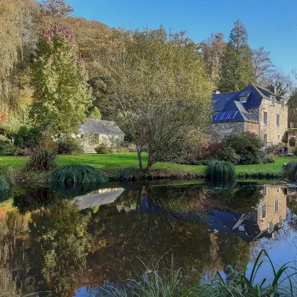 Moulin de Kervegan，位于Plouzélambre的酒店