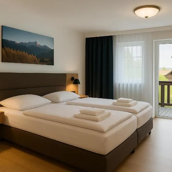 A8 Hotel im Darchinger Hof Bed & Breakfast - Zwischen Holzkirchen und Weyarn - Zwischen München Salzburg und Innsbruck - Kurz vor dem Irschenberg，位于魏阿尔恩的酒店
