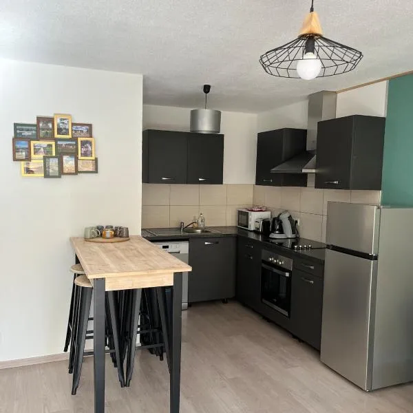 Le Lorain cozy avec terrasse，位于埃皮纳勒的酒店