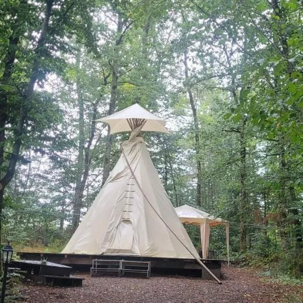 TIPIsche trekkershut - Camping Le Soustran，位于讷维克的酒店