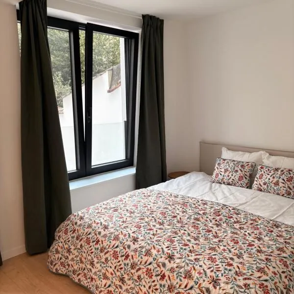 Spacious suite with private bathroom，位于布鲁塞尔的酒店